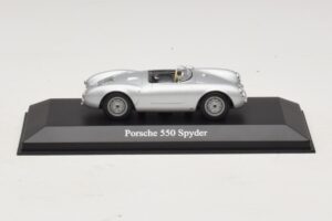 Porsche 550 Spyder シルバー Maxichamps 1:43 940066030 メタル