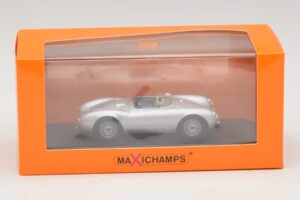 Porsche 550 Spyder シルバー Maxichamps 1:43 940066030 メタル - 画像 5/5