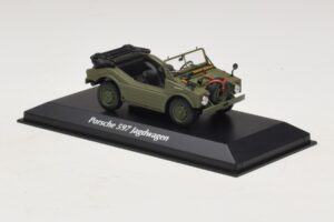 Porsche 597 Jagdwagen オリーブ Maxichamps 1:43 940065300 メタル - 画像 3/5