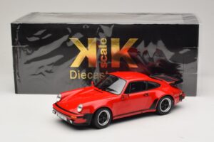 Porsche 911 930 Turbo 3.3 レッド KK-Scale 1:18 KKDC181442 メタル - 画像 6/6