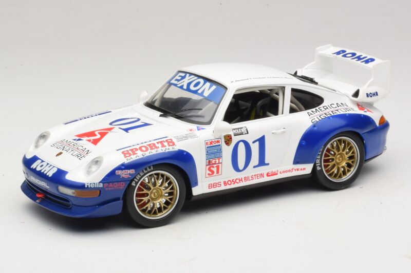 Porsche 911 993 GT2 #01 H. Haywood 24 Hours of Daytona 1993 Anson 1:18 AW050600 メタル