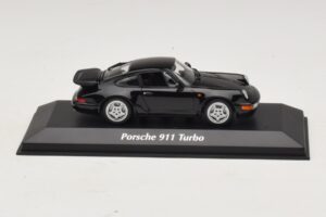 Porsche 911 964 Turbo ブラック Maxichamps 1:43 940069101 メタル