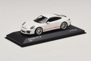 Porsche 911 991.1 R ホワイト レッドストライプ Minichamps 1:43 Porsche 911 991.1 R ホワイト レッドストライプ Minichamps 1:43 410066220 Diecast