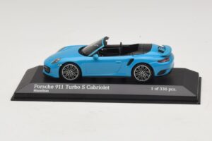 Porsche 911 991.1 Turbo S カブリオレ ブルー Minichamps 1:43 Porsche 911 991.1 Turbo S カブリオレ ブルー Minichamps 1:43 410067182 Diecast