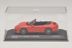 Porsche 911 991.2 Carrera 4 カブリオレ オレンジ Minichamps 1:43 410067231 メタル - 画像 4/5