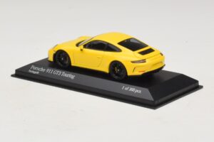 Porsche 911 991.2 GT3 Touring イエロー Minichamps 1:43 410067421 メタル - 画像 3/5