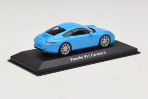 Porsche 911 991 Carrera S ブルー Maxichamps 1:43 940060220 メタル - 画像 2/5