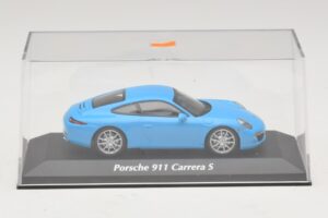 Porsche 911 991 Carrera S ブルー Maxichamps 1:43 940060220 メタル - 画像 4/5