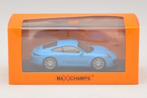 Porsche 911 991 Carrera S ブルー Maxichamps 1:43 940060220 メタル - 画像 5/5