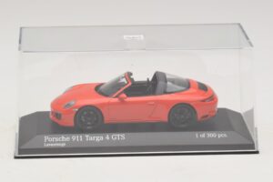 Porsche 911 991 Targa 4 GTS オレンジ Minichamps 1:43 410067341 メタル - 画像 4/5