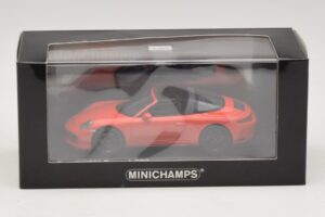 Porsche 911 991 Targa 4 GTS オレンジ Minichamps 1:43 410067341 メタル - 画像 5/5