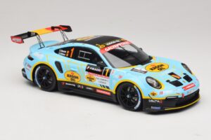 Porsche 911 992 Rally GT #1 C. Cherain / D. Withers Rallye de Wallonie 2025 IXO 1:18 18RMC254 メタル - 画像 4/6