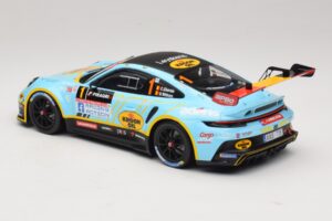 Porsche 911 992 Rally GT #1 C. Cherain / D. Withers Rallye de Wallonie 2025 IXO 1:18 18RMC254 メタル - 画像 5/6