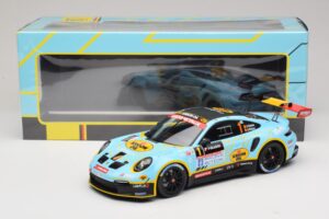 Porsche 911 992 Rally GT #1 C. Cherain / D. Withers Rallye de Wallonie 2025 IXO 1:18 18RMC254 メタル - 画像 6/6