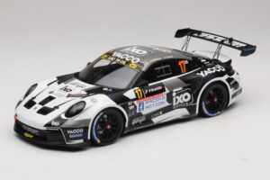 Porsche 911 992 Rally GT #17 C. De Cecco / J. Humblet Rallye de Wallonie 2025 IXO 1:18 18RMC255 メタル