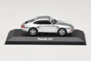 Porsche 911 993 シルバー Maxichamps 1:43 940063001 メタル