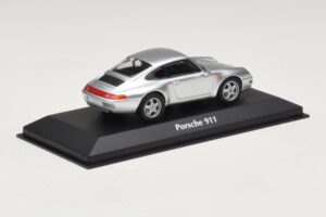 Porsche 911 993 シルバー Maxichamps 1:43 940063001 メタル - 画像 2/5