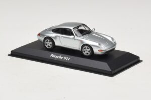 Porsche 911 993 シルバー Maxichamps 1:43 940063001 メタル - 画像 3/5
