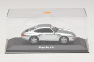 Porsche 911 993 シルバー Maxichamps 1:43 940063001 メタル - 画像 4/5