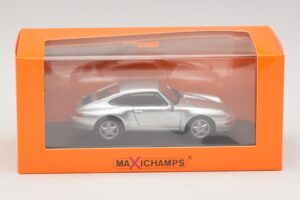 Porsche 911 993 シルバー Maxichamps 1:43 940063001 メタル - 画像 5/5