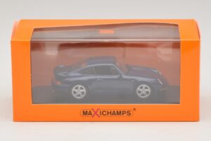 Porsche 911 993 Turbo Blue Metallic Maxichamps 1:43 940069201 メタル - 画像 4/5