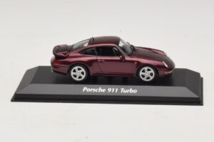 Porsche 911 993 Turbo レッドメタリック Maxichamps 1:43 940069200 メタル
