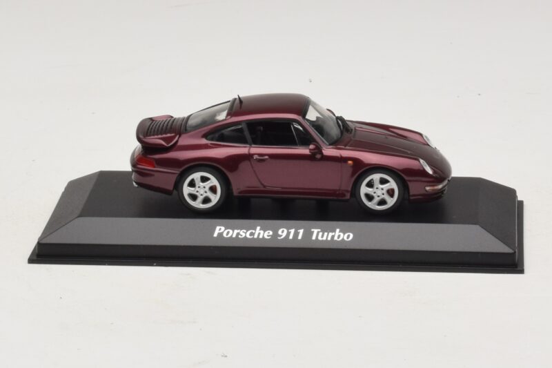 Porsche 911 993 Turbo レッドメタリック Maxichamps 1:43 940069200 メタル