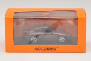 Porsche 911 993 Turbo レッドメタリック Maxichamps 1:43 940069200 メタル - 画像 5/5