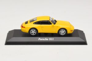 Porsche 911 993 イエロー Maxichamps 1:43 940063000 メタル