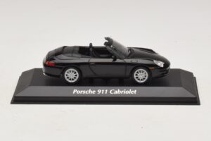 Porsche 911 996 カブリオレ ブラックメタリック Maxichamps 1:43 940061030 メタル