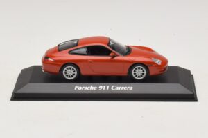Porsche 911 996 Carrera Orange Metallic Maxichamps 1:43 940061021 メタル