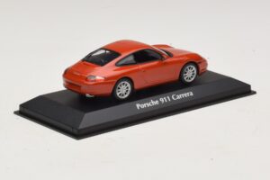 Porsche 911 996 Carrera Orange Metallic Maxichamps 1:43 940061021 メタル - 画像 2/5