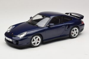 Porsche 911 996 GT2 ダークブルーメタリック KK-Scale 1:18 KKDC181452 メタル
