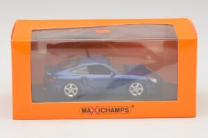 Porsche 911 996 Turbo Blue Metallic Maxichamps 1:43 940069301 メタル - 画像 5/5