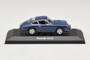 Porsche 911S ブルー Maxichamps 1:43 940067121 メタル