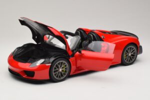 Porsche 918 Spyder Weissach Package Guards Red AUTOart 1:12 12122 メタル - 画像 2/8