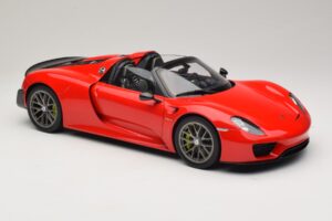 Porsche 918 Spyder Weissach Package Guards Red AUTOart 1:12 12122 メタル - 画像 6/8