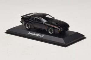 Porsche 924 GT ブラック Maxichamps 1:43 940066124 メタル - 画像 3/5