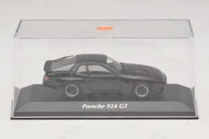 Porsche 924 GT ブラック Maxichamps 1:43 940066124 メタル - 画像 4/5