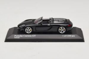 Porsche Carrera GT ブラック Minichamps 1:43 430060230 メタル