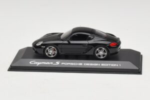 Porsche Cayman S 987 Porsche Design Edition 1 ブラック Minichamps 1:43 400065622 メタル