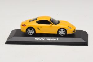 Porsche Cayman S 987 イエロー Maxichamps 1:43 940065620 メタル
