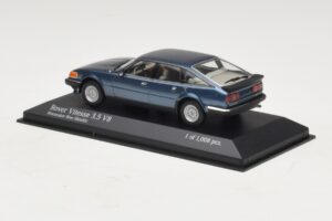 Rover Vitesse SD1 3.5 V8 ブルーメタリック Minichamps 1:43 400138501 メタル - 画像 3/5