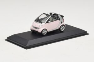 Smart Fortwo 450 カブリオレ ホワイト Legally Blonde 2 交換用ボックス Minichamps 1:43 402173900-R1 メタル - 画像 2/5