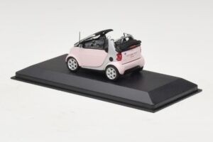 Smart Fortwo 450 カブリオレ ホワイト Legally Blonde 2 交換用ボックス Minichamps 1:43 402173900-R1 メタル - 画像 3/5