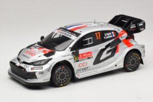 Toyota GR Yaris Rally1 #17 S. Ogier / V. Landais Rally Portugal Winner 2025 IXO 1:18 18RMC250A メタル