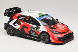 Toyota GR Yaris Rally1 #33 E. Evans / S. Martin Rally Monte Carlo 2026 IXO 1:18 18RMC269B メタル - 画像 4/6