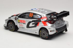 Toyota GR Yaris Rally1 #69 K. Rovanpera / J. Halttunen Rally Portugal 2025 IXO 1:18 18RMC250B メタル - 画像 5/6
