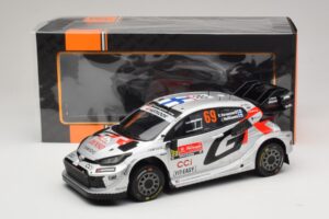 Toyota GR Yaris Rally1 #69 K. Rovanpera / J. Halttunen Rally Portugal 2025 IXO 1:18 18RMC250B メタル - 画像 6/6