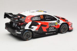 Toyota GR Yaris Rally1 #99 O. Solberg / E. Edmondson Rally Monte Carlo Winner 2026 IXO 1:18 18RMC269A メタル - 画像 2/6